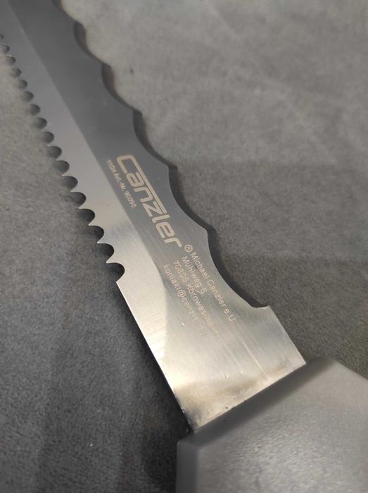 Nóż do izolacji, wełny mineralnej. Stal nierdzewna !! CANZLER