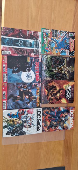 Livros BD Marvel e DC em Francês