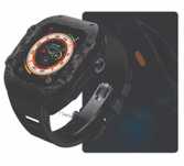 Apple Watch Ultra 2 GPS + Cellular 49mm koperta tytanowa + RM Carbon +