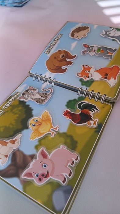 Альбом гра книга на липучках Мій перший альбом