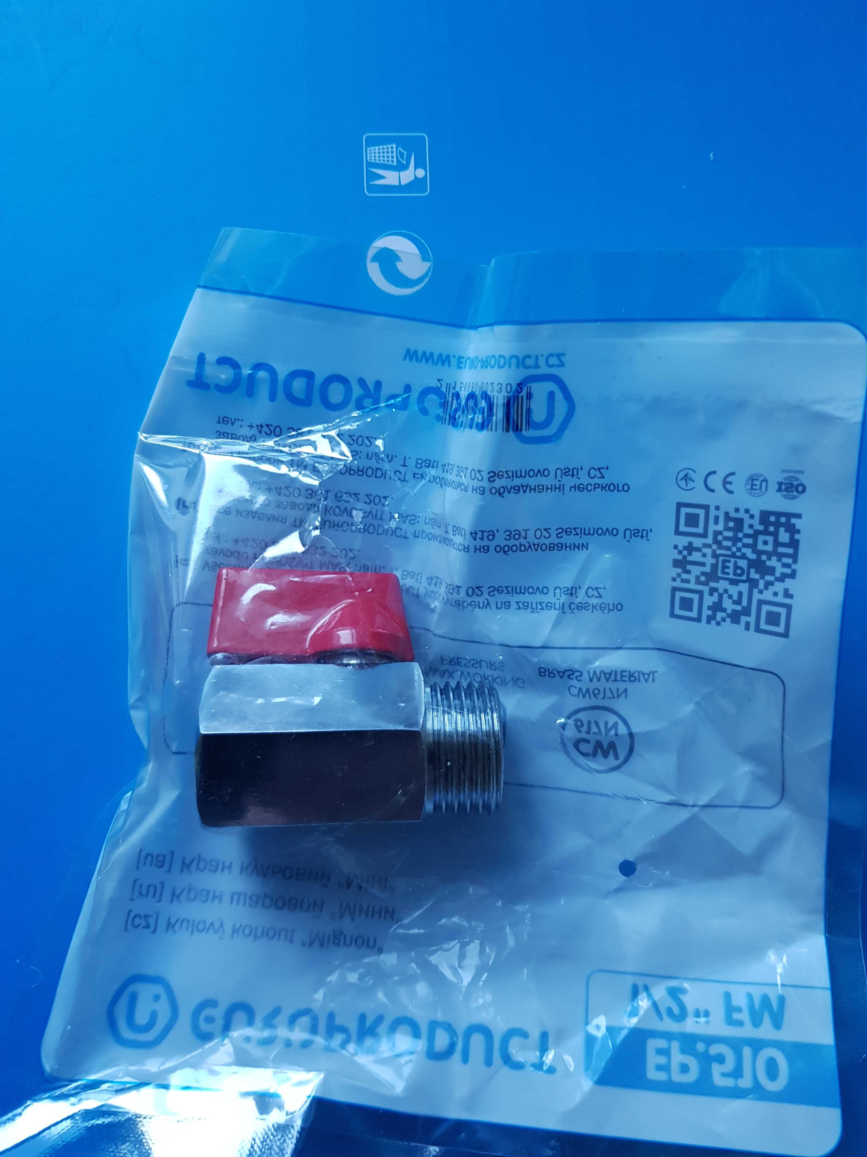 Кран угловий для підключення сантехприладів 1/2x1/2 Mixxus VAL-01 02
