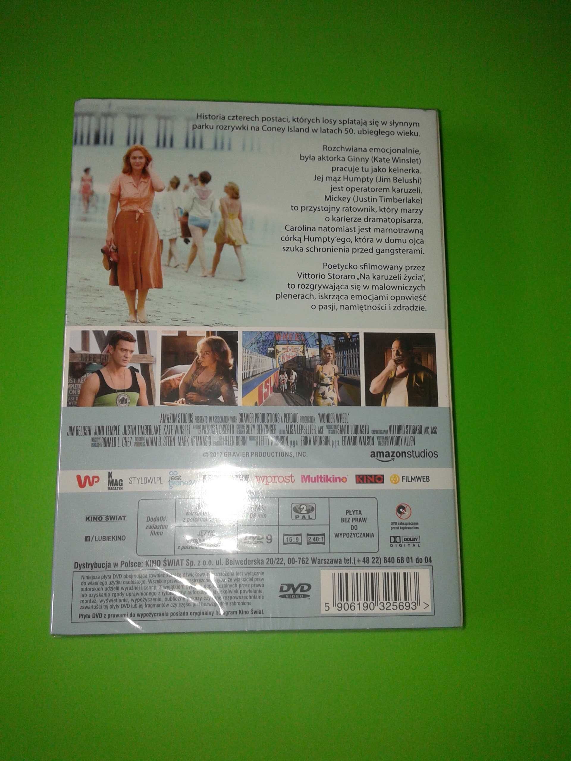 Na karuzeli życia - film DVD Woddy Allen - nowa w folii