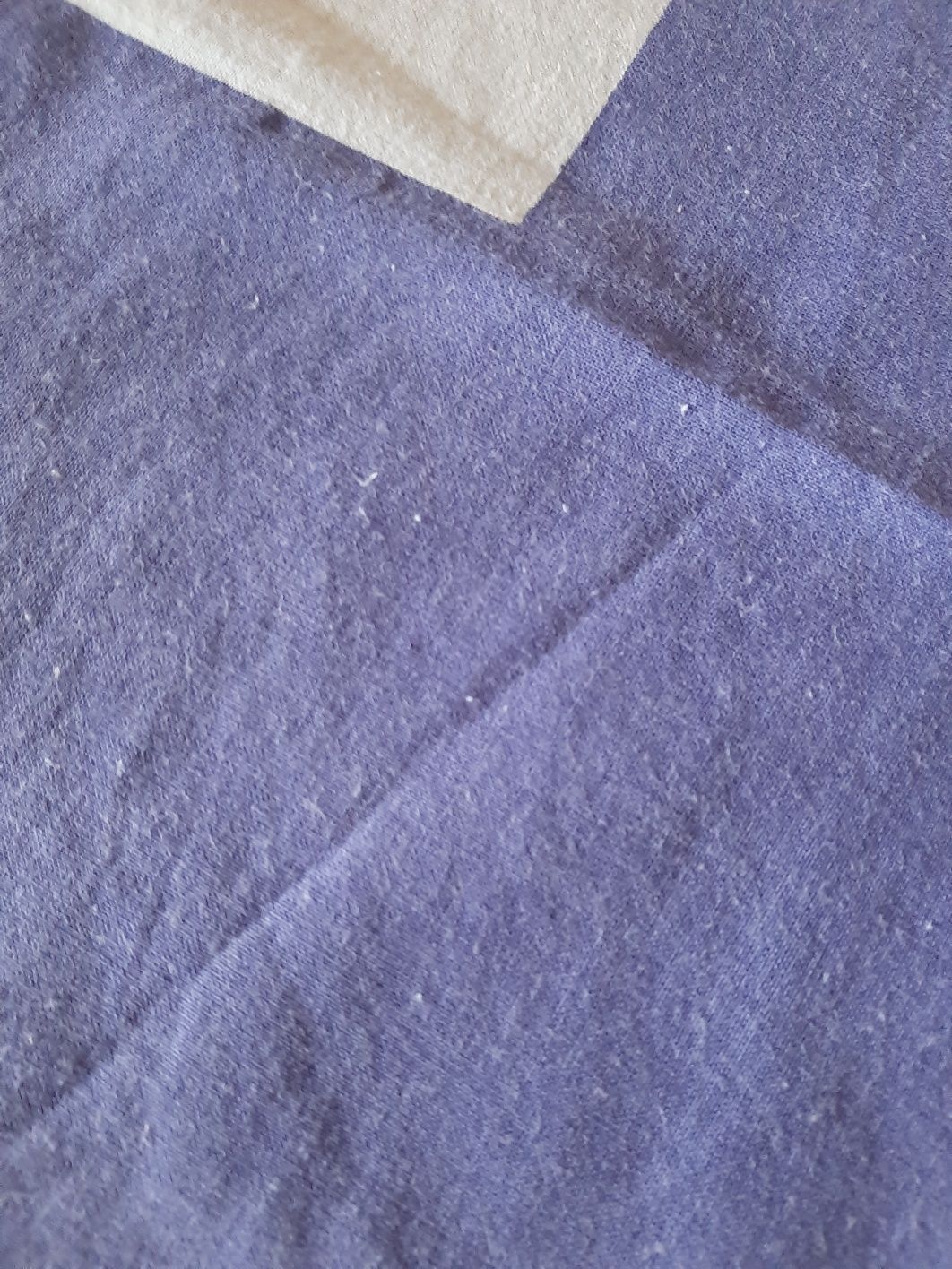 Poszewka kwadraty ikea 55x48 mat niebieska poduszka bawełna vintage ho