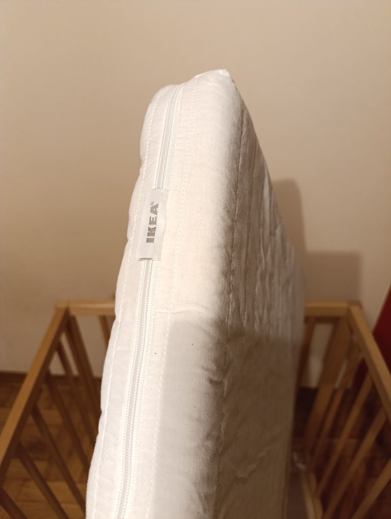 Łóżeczko Ikea 60x120 z materacem