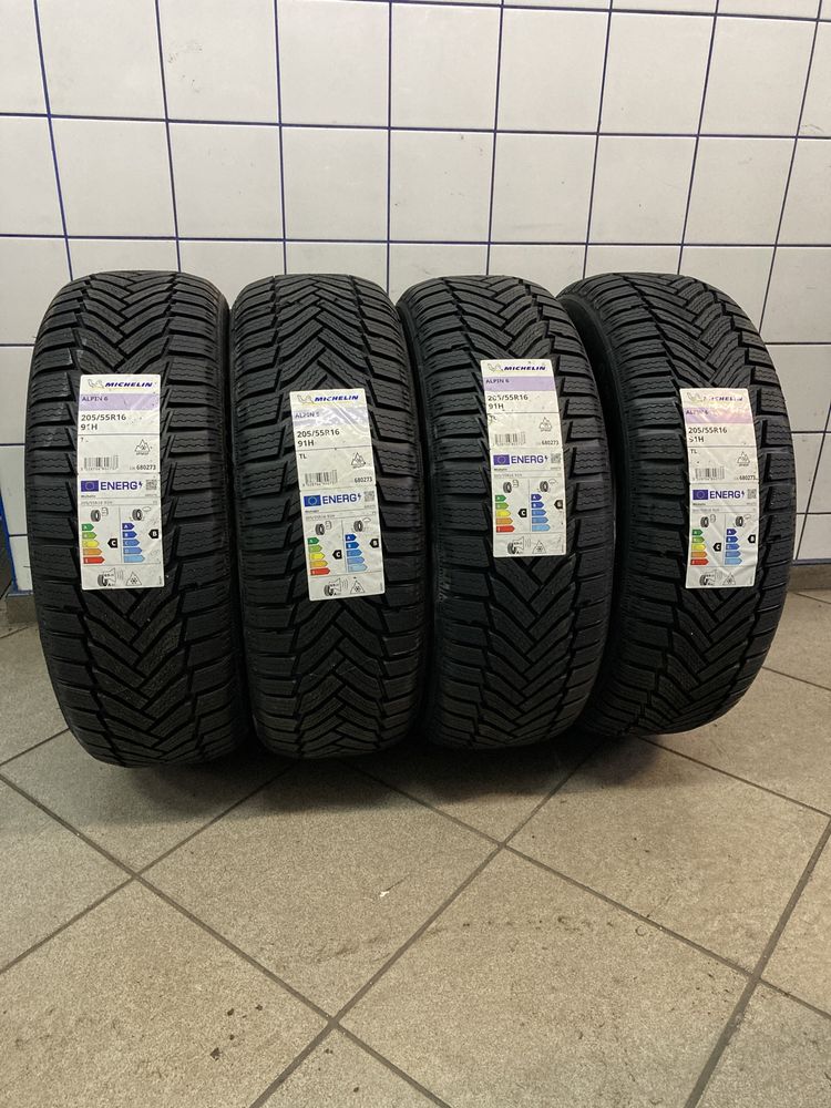 4szt. NOWE 2022r. 205/55R16 Michelin Alpin 6 [200]