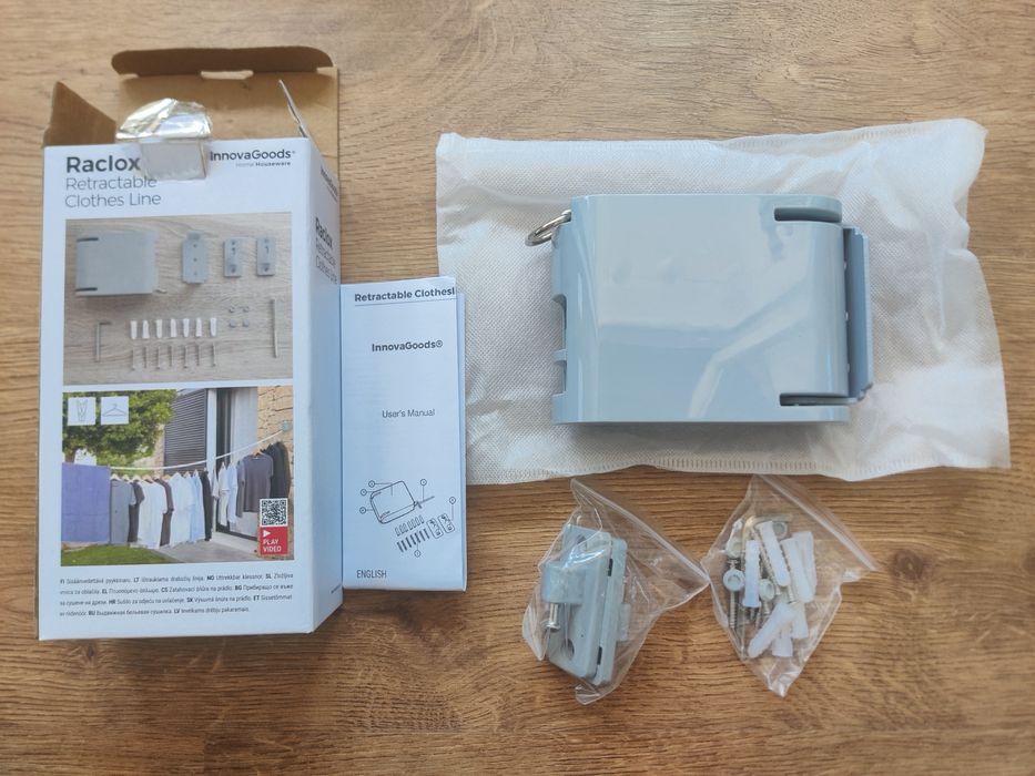 Estendal retrátil (4 metros - 20kg) InnovaGoods