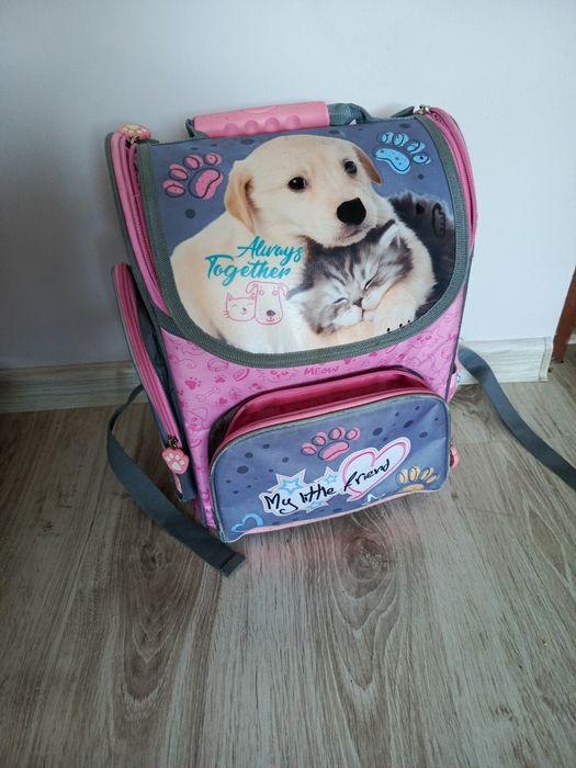 Plecak szkolny dla dziewczynki