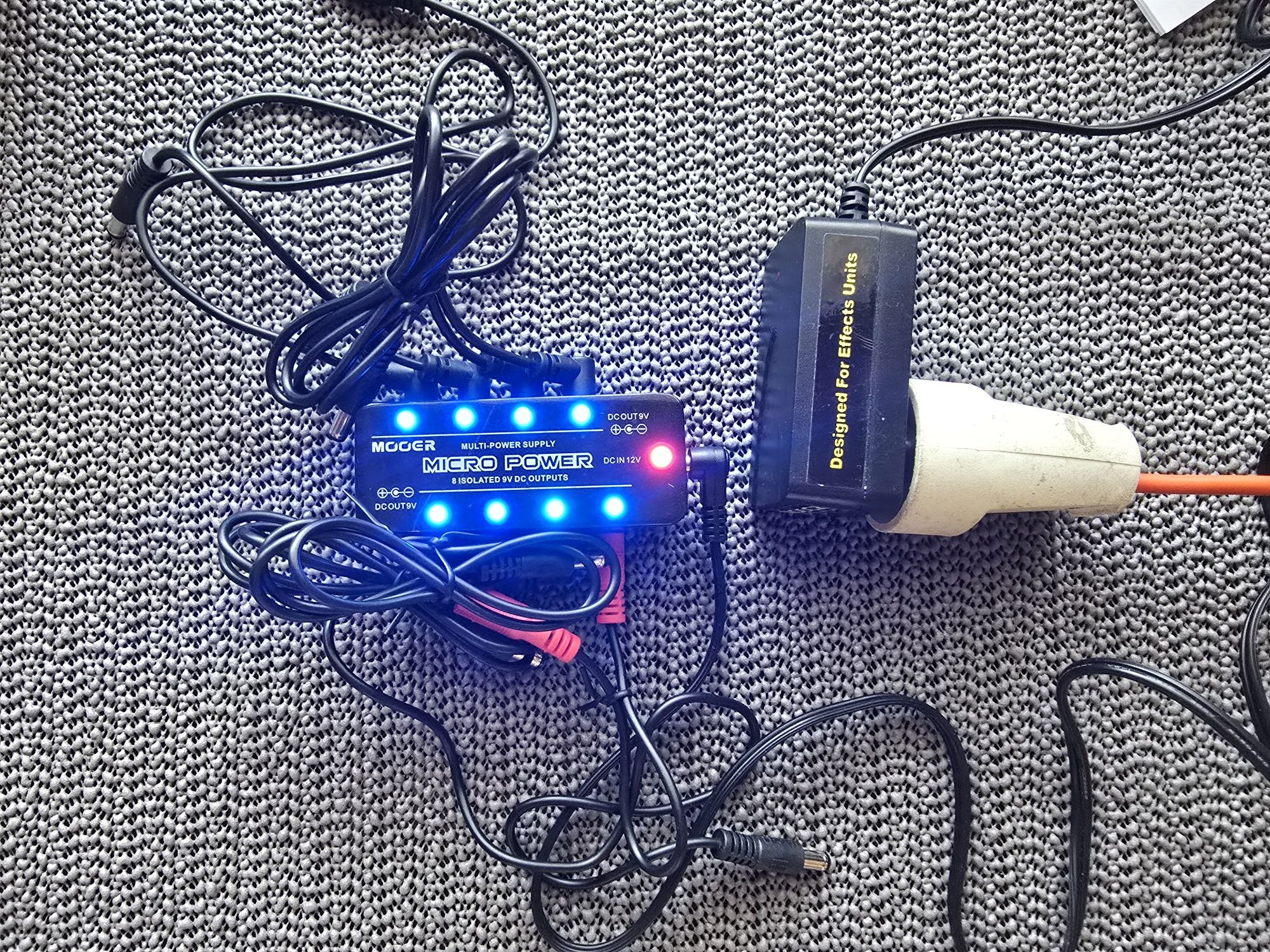 MOOER Micropower zasilacz do efektów gitarowych
