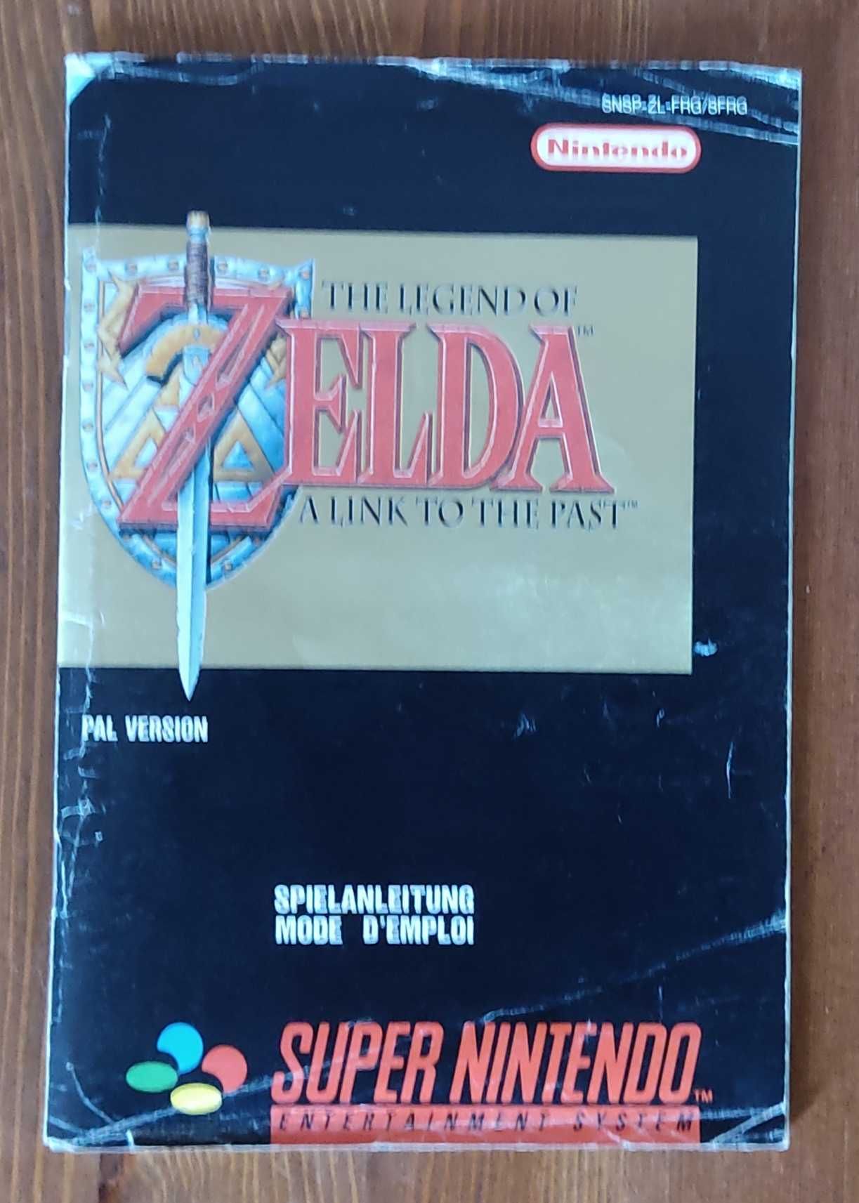 A LENDA de ZELDA para Super Nintendo COMPLETO e em bom estado.