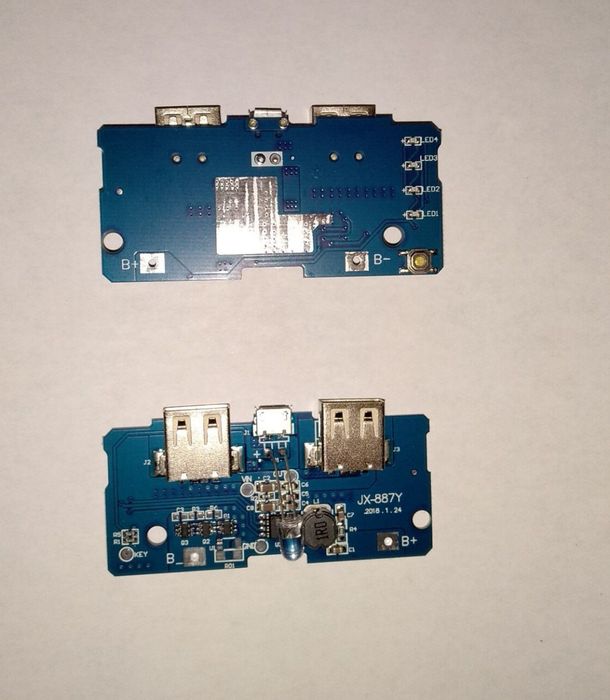 Плати зарядки 18650