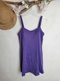 Strój kąpielowy jednoczęściowy sukienka usztywniane miseczki 44 XXL