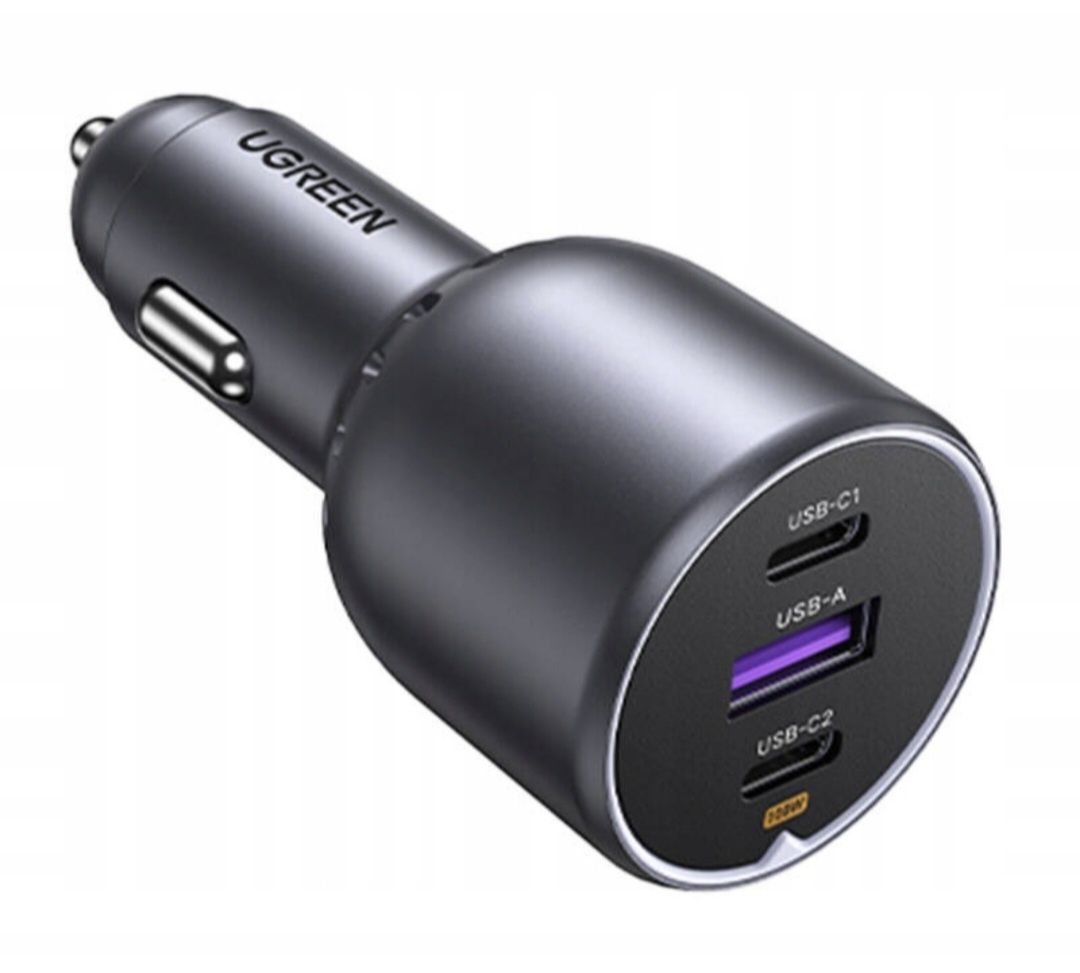 UGREEN Ładowarka samochodowa do gniazda zapalniczki USB-C PD QC 3.0