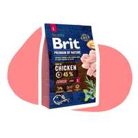 Brit Premium By Nature Junior Large L 3kg Karma sucha dla szczeniąt