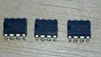 Conjunto de 5 circuitos integrados NE555 novos