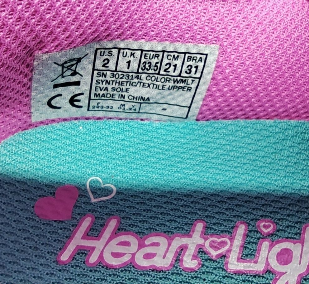 яркие 21,7см кроссовки Skechers Light оригинал