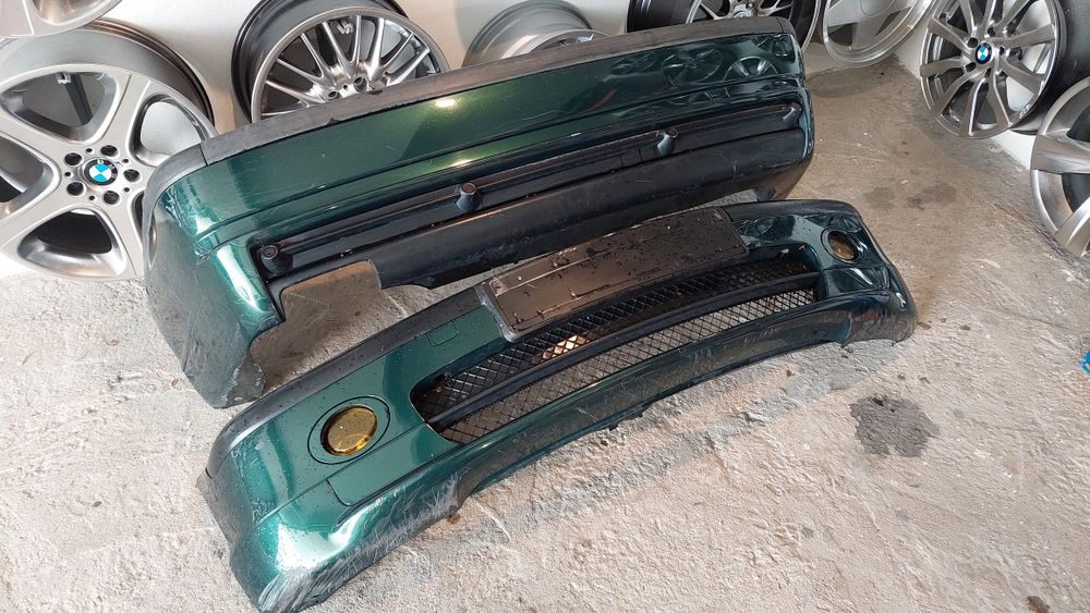 Conjunto para choques bmw e46 sedan pack m tech originais fase 1
