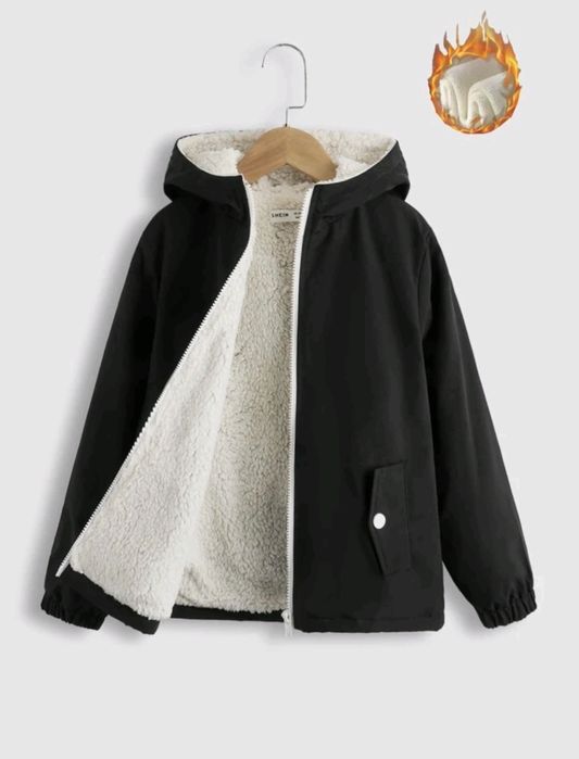 Shein chłopieca kurtka prosty casual