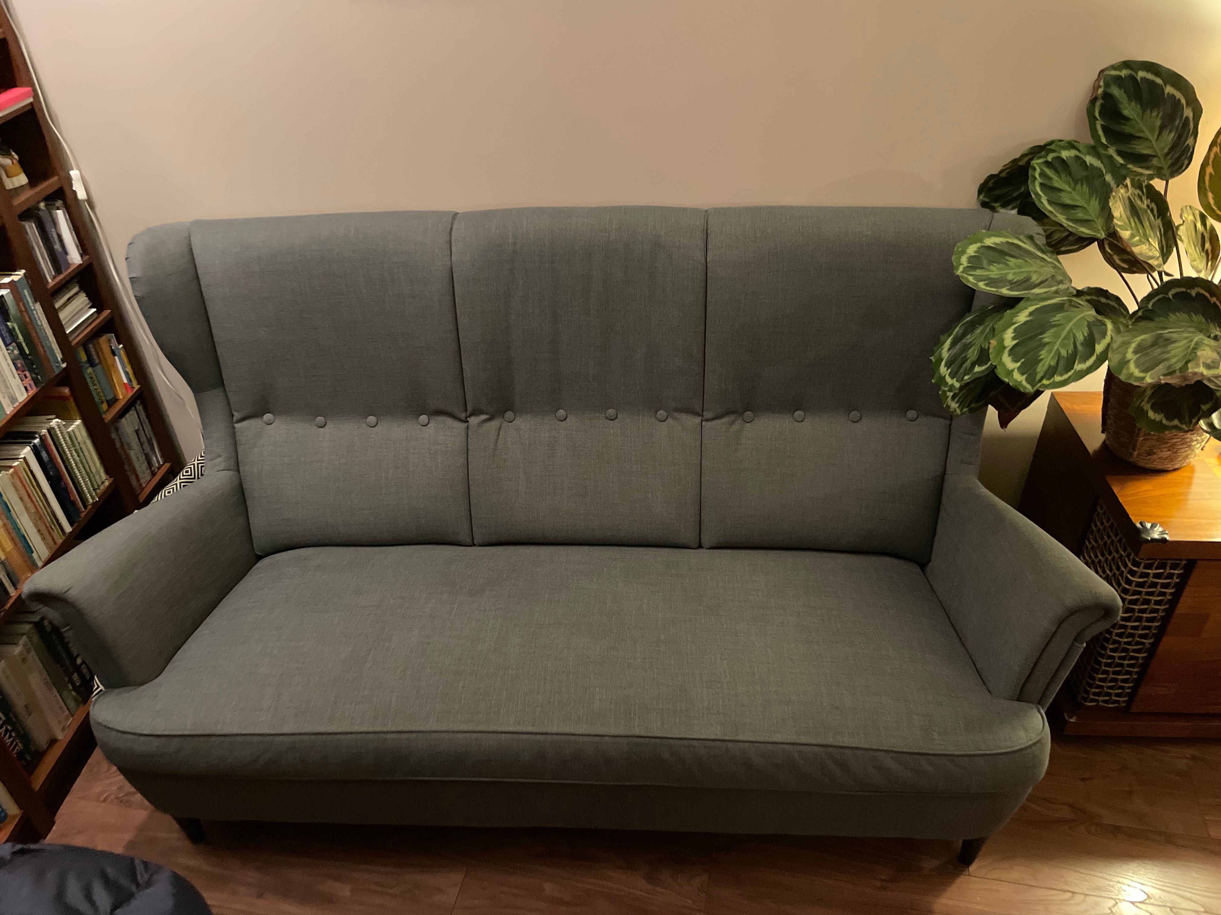 Sofa 3os. Ikea strandmon uszak kanapa wersalka