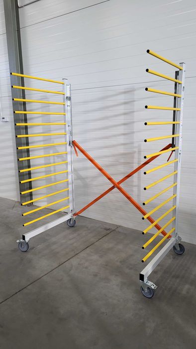 Wózek półkowy lakierniczy stojak do suszenia SLP-250N-800-2K CRAFTDREW