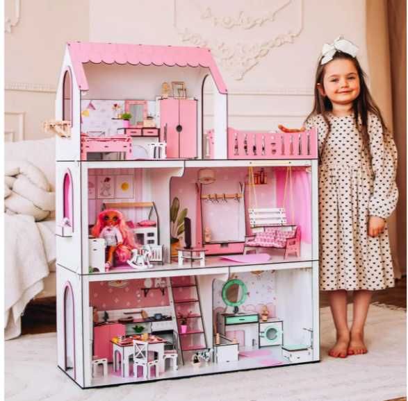 Великий ляльковий будинок іграшковий будиночок