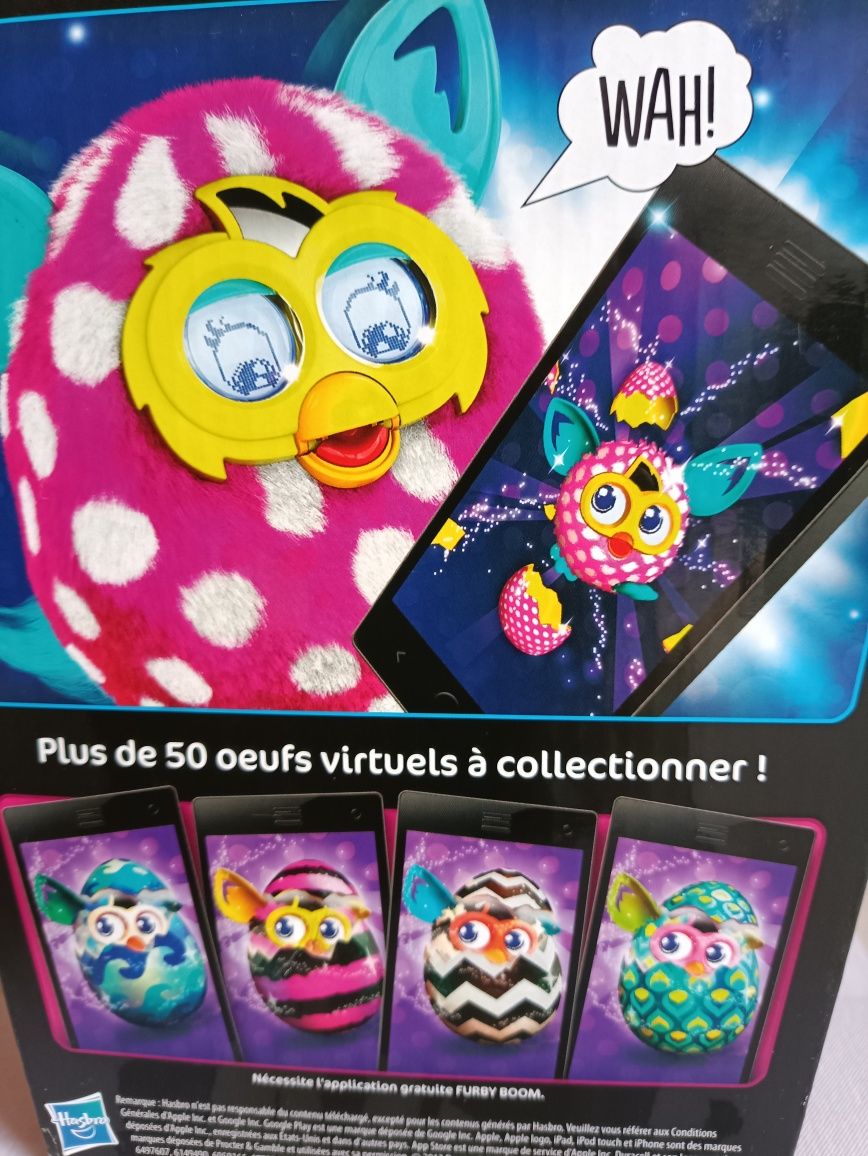 Interaktywny Furby Boom Sunny  Hasbro 2013 r. jak nowy