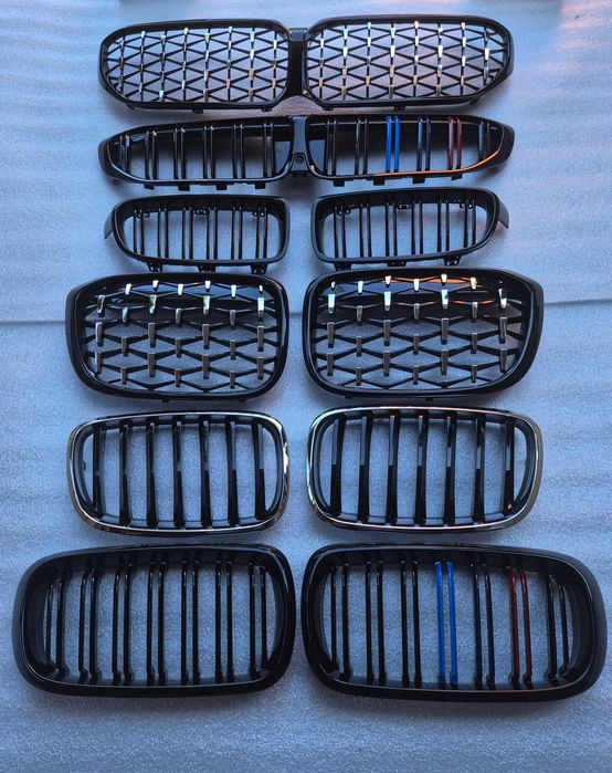 Решетка радиатора BMW X1 X3 X5 3/4/5 гриль ноздри