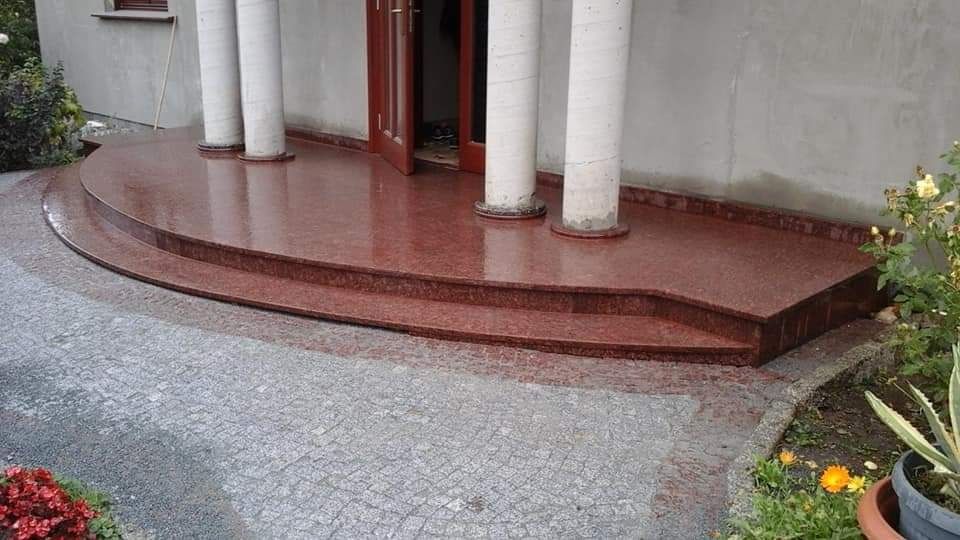 Parapety/schody/blaty z granitu