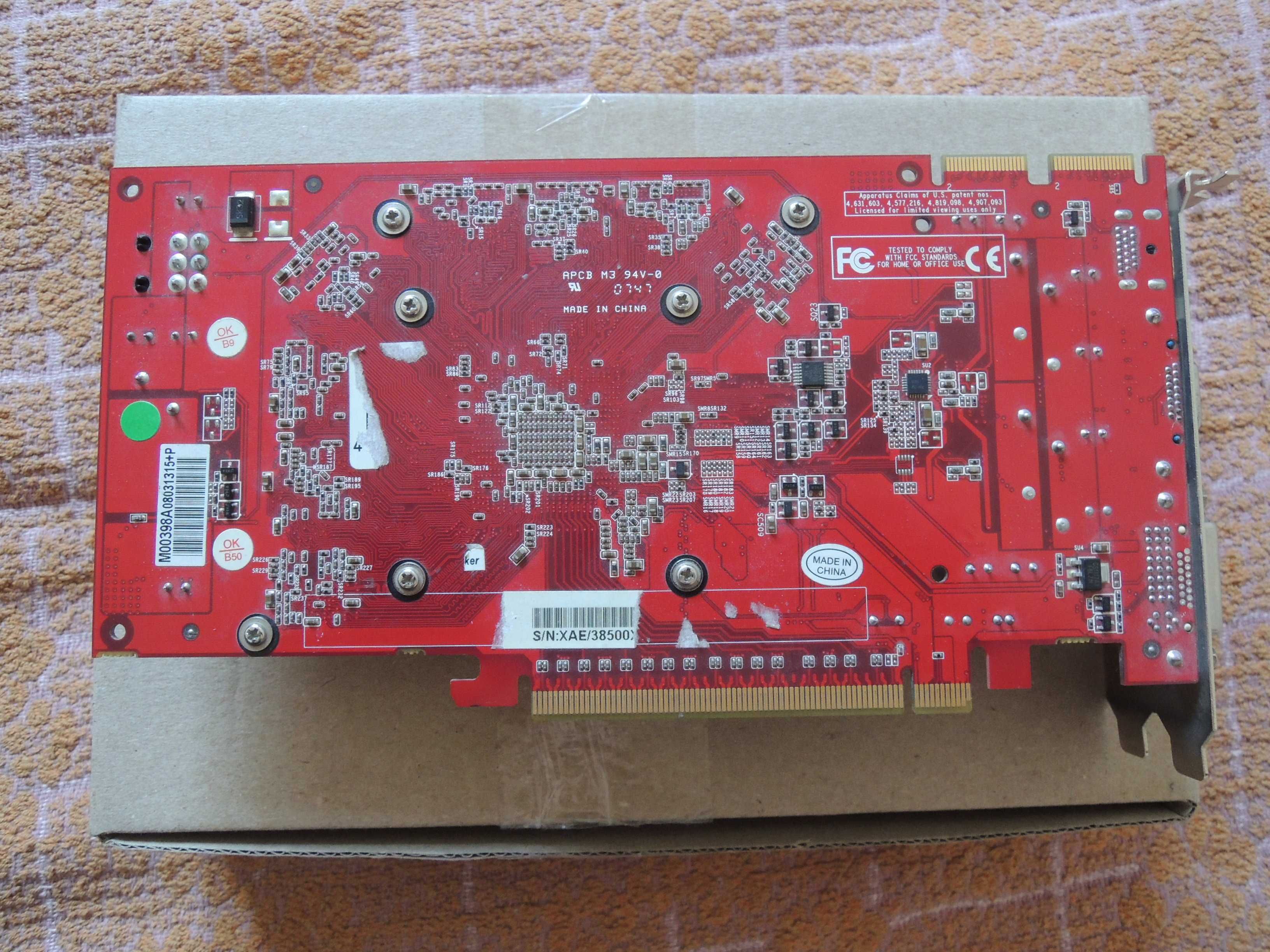 Видеокарта XpertVision Radeon HD 3850 256 Мб GDDR3