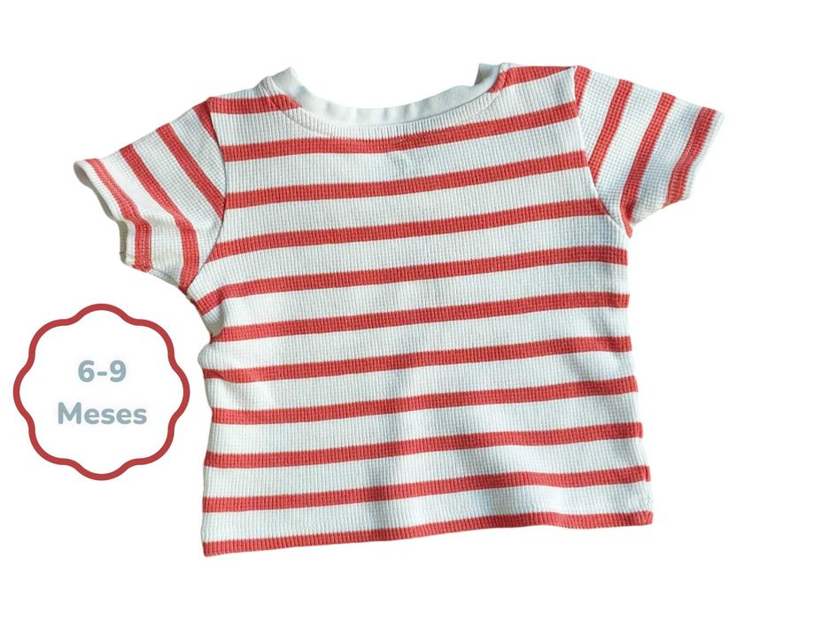 Conjunto Macacão + T-shirt Primark 6-9 meses