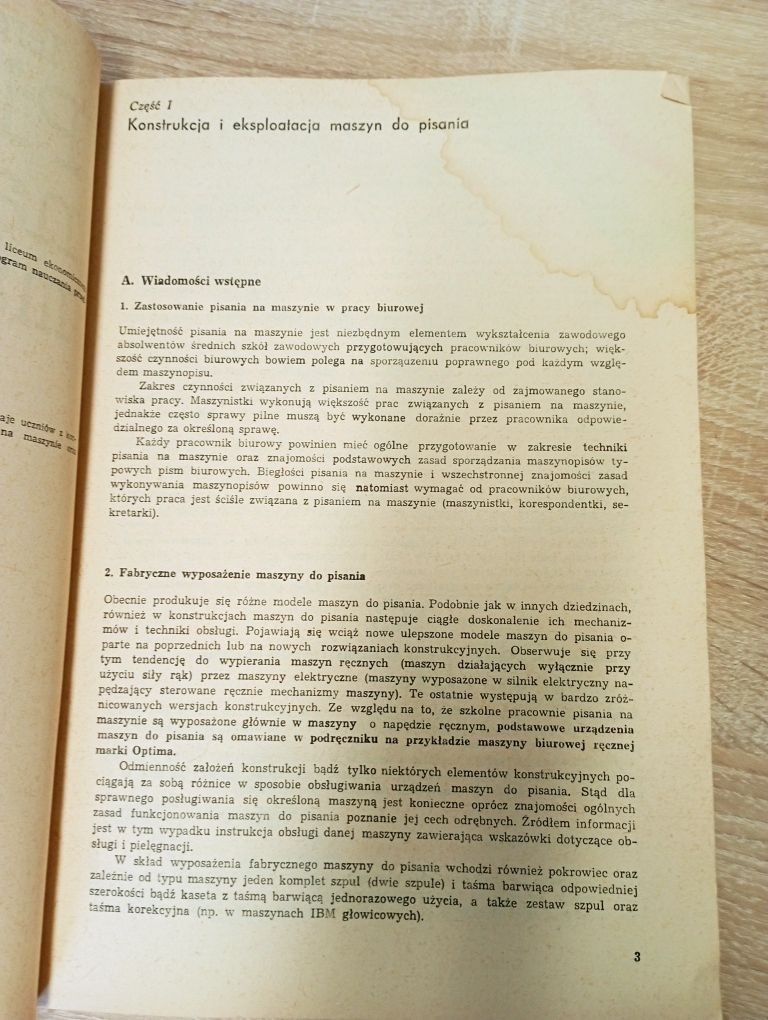 Pisanie na maszynie, Teresa Łazarska, 1984