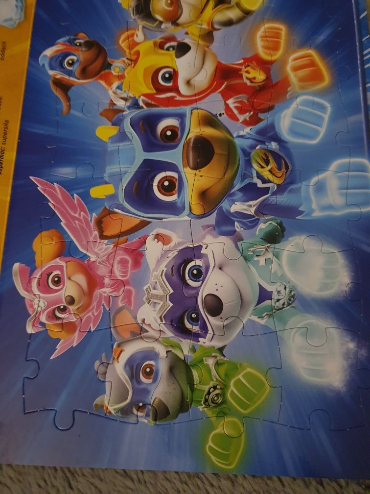Książka puzzle Psi patrol