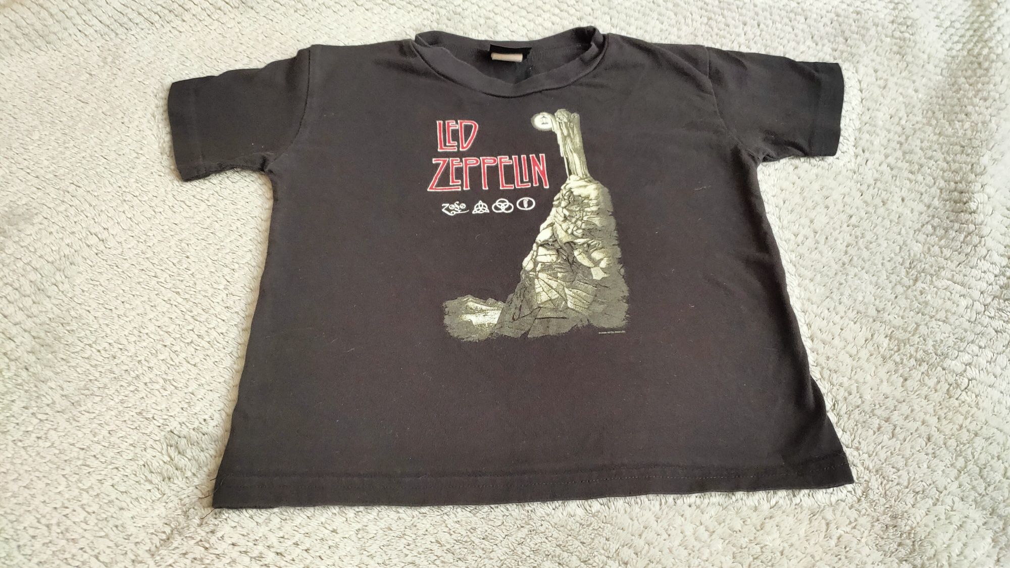 Koszulka dla dziecka LED Zeppelin czarna