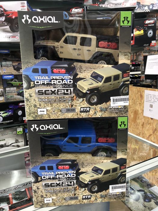 Axial jeep gladiator 1/24 Aceitamos pagamentos a prestações
