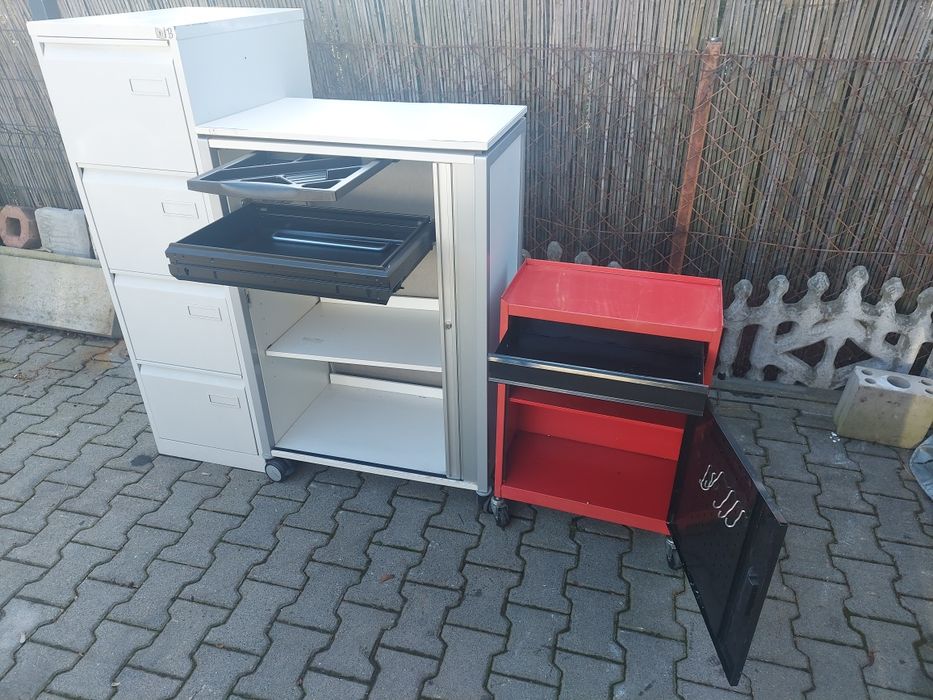 Szafka warsztatowa metalowa narzedziowa szafka