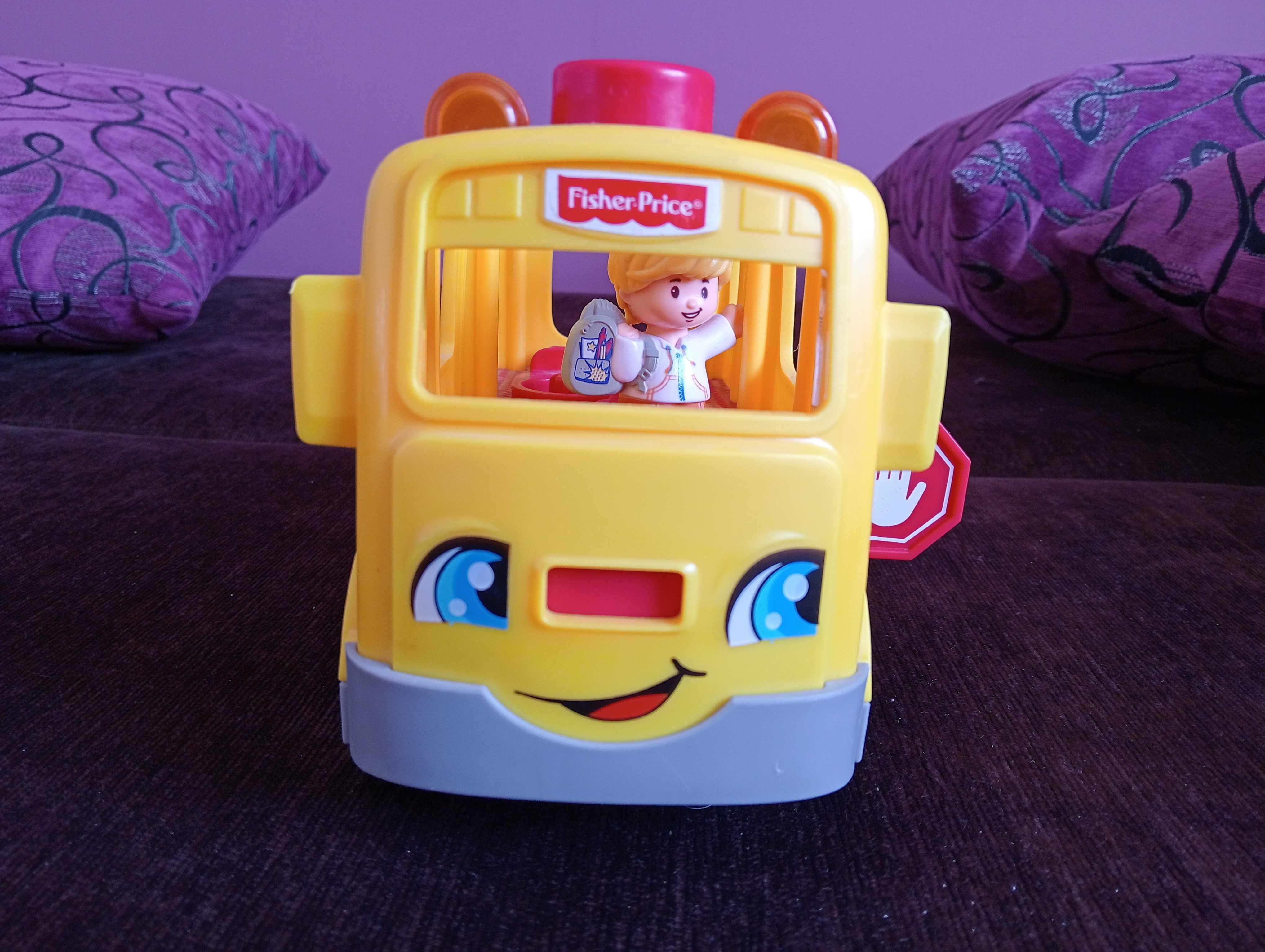 Autobus Fischer Price grajacy