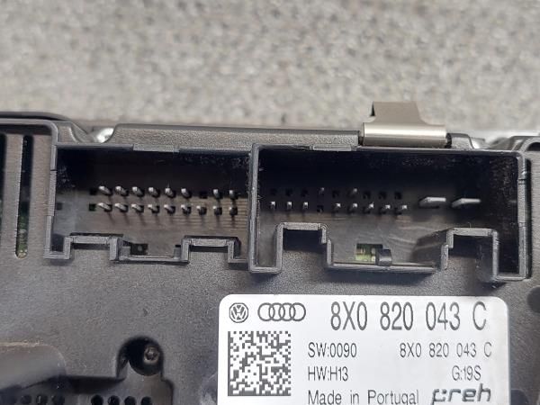 Comando chauffage / sofagem AUDI A1 Sportback (8XA, 8XF)