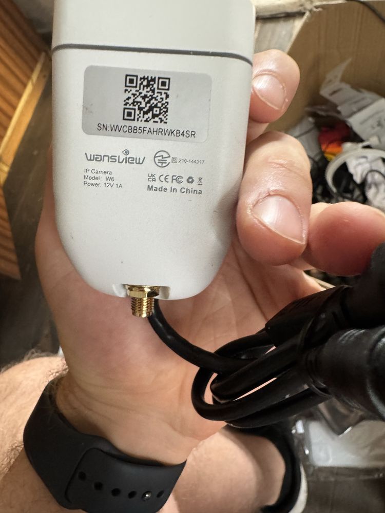 Kamera IP WANSVIEW W6 1080p, Wi-Fi, IP, 2,4 GHz zdalny dostęp