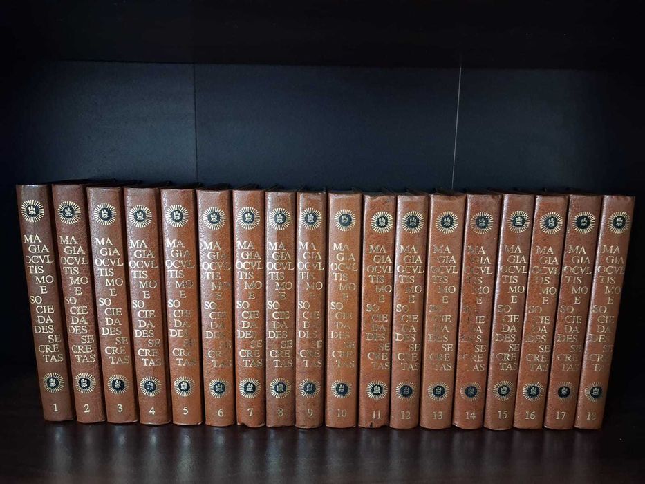 História da Magia, do Ocultismo e das Sociedades Secretas (18 volumes)