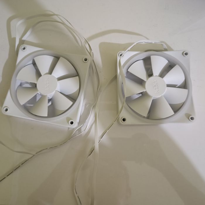 Вентилятори для пк NZXT f120mm white rgb duo