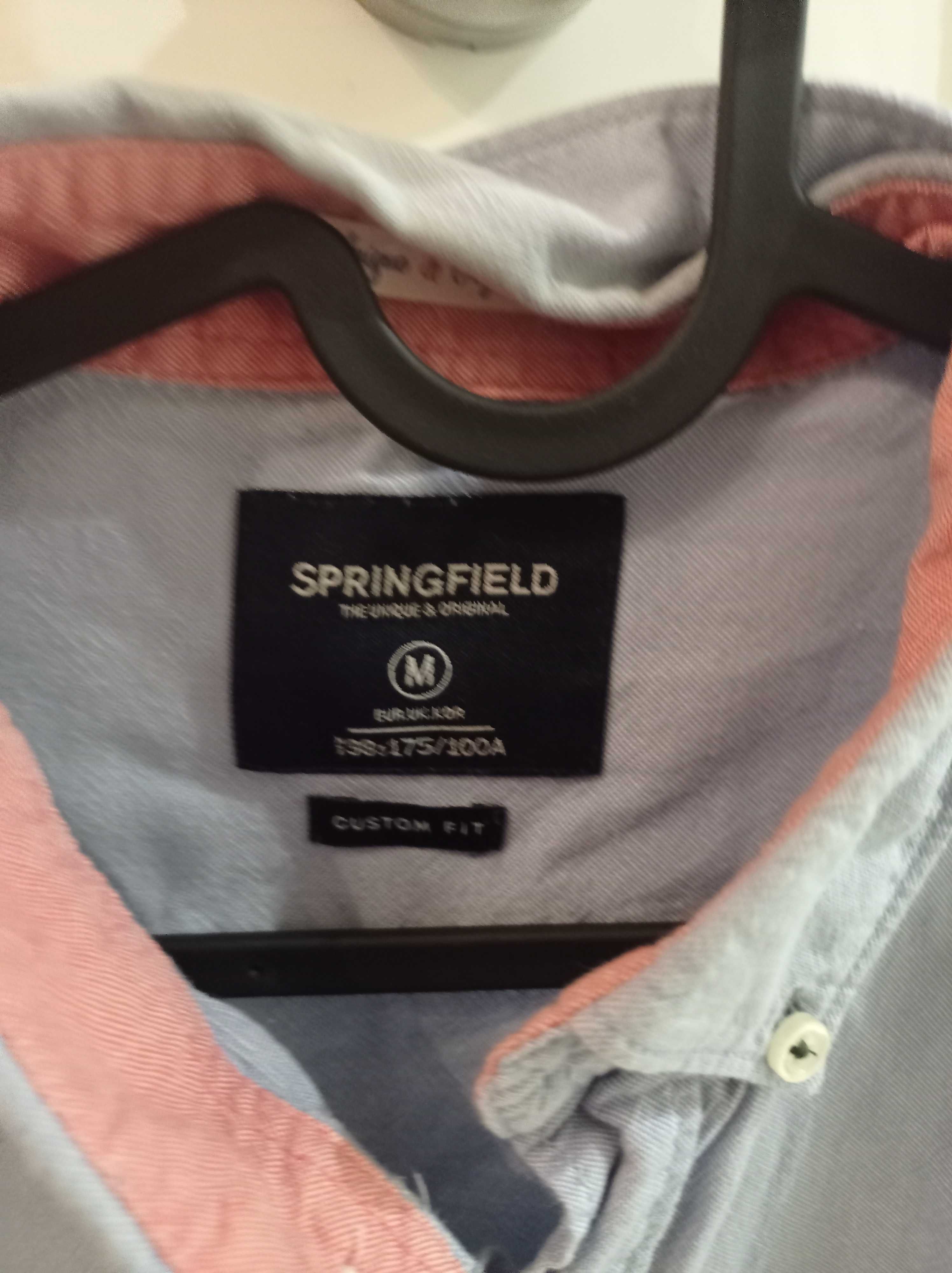 Camisa Springfield azul tamanho M em bom estado