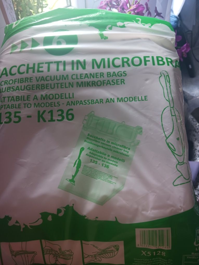 Filtry do odkurzacza plus worki K135-K136