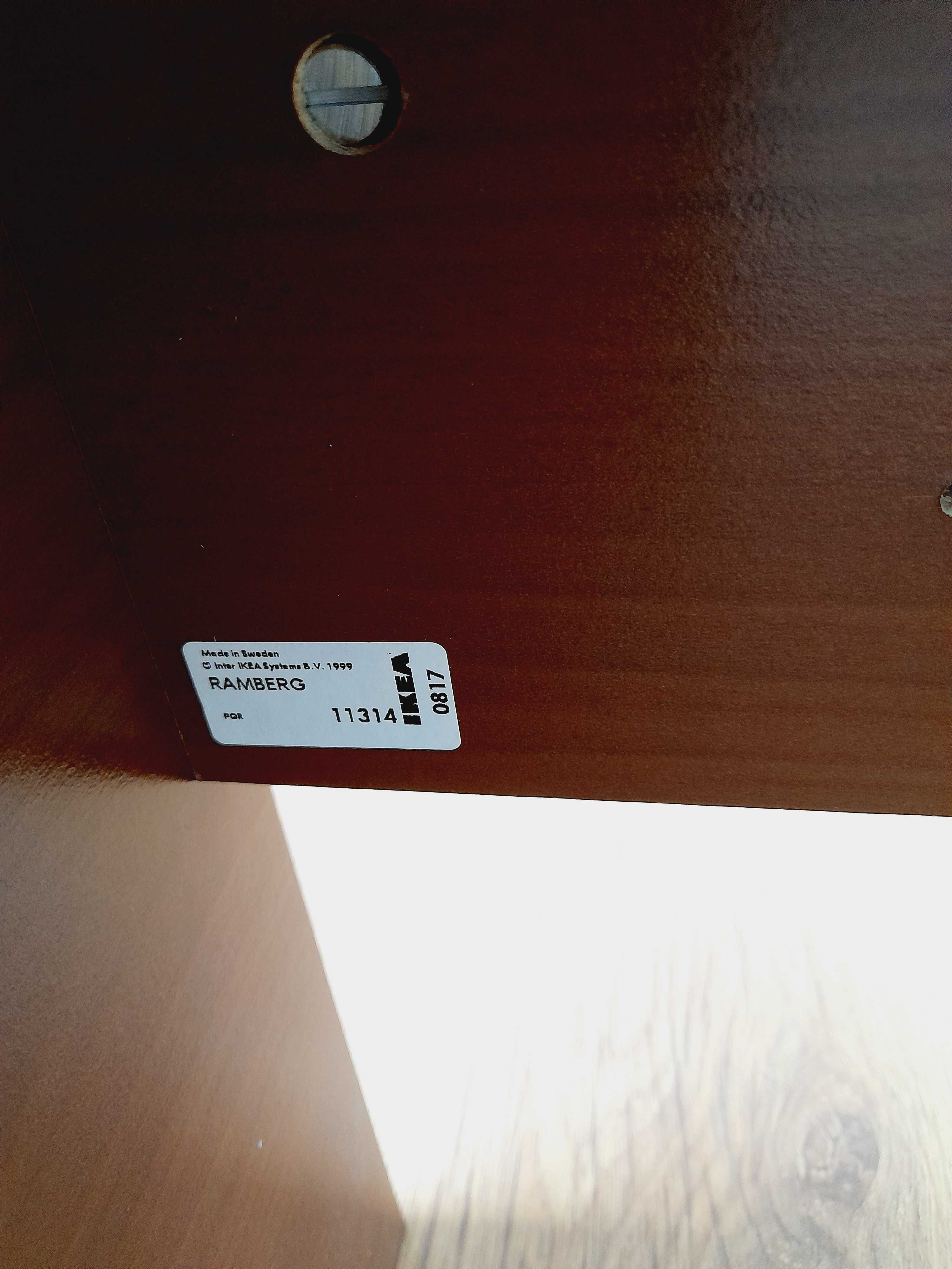 Rama łóżka łóżko Ikea Ramberg ze stelażem 140x200