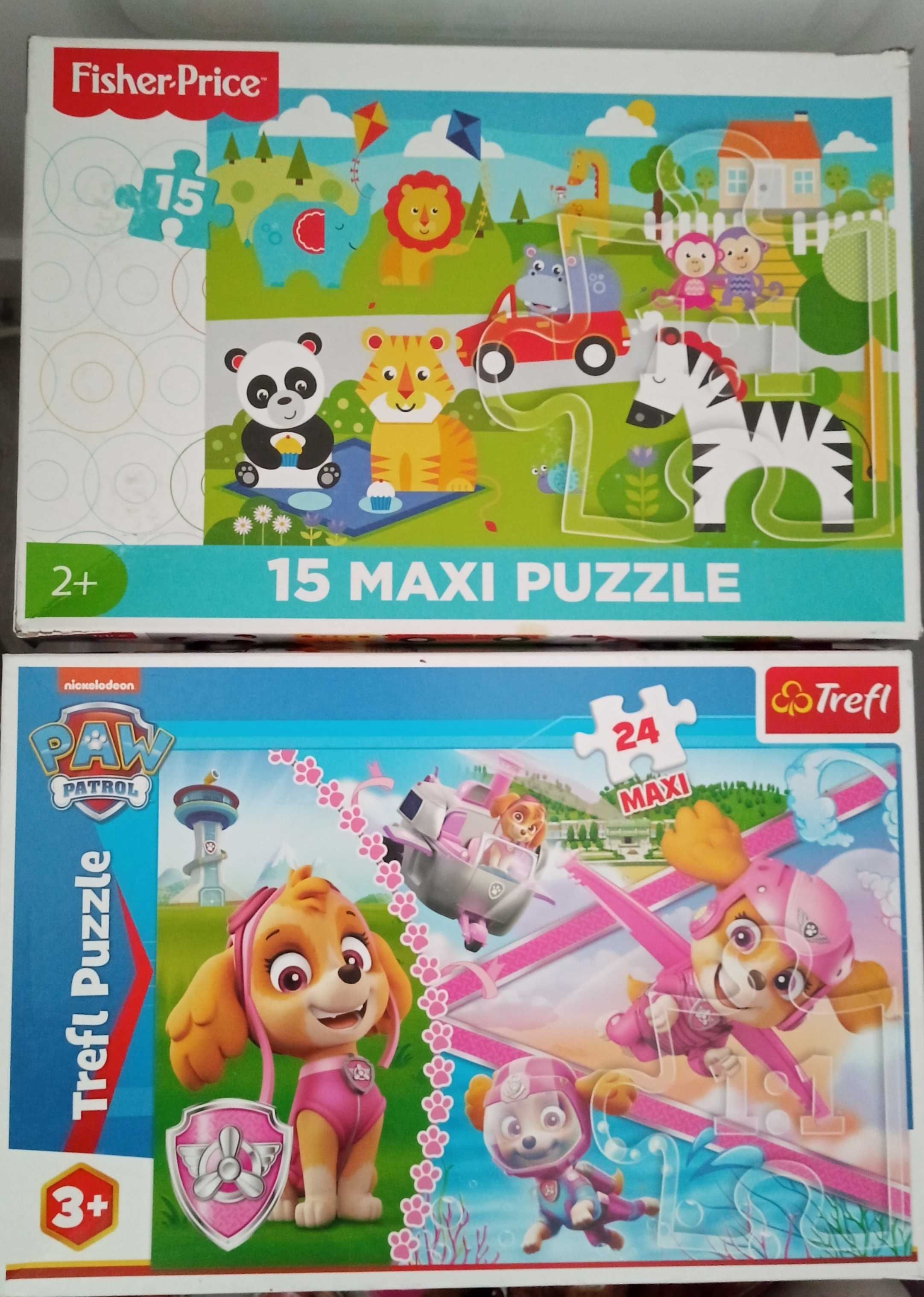 Używany Komplet Puzzli