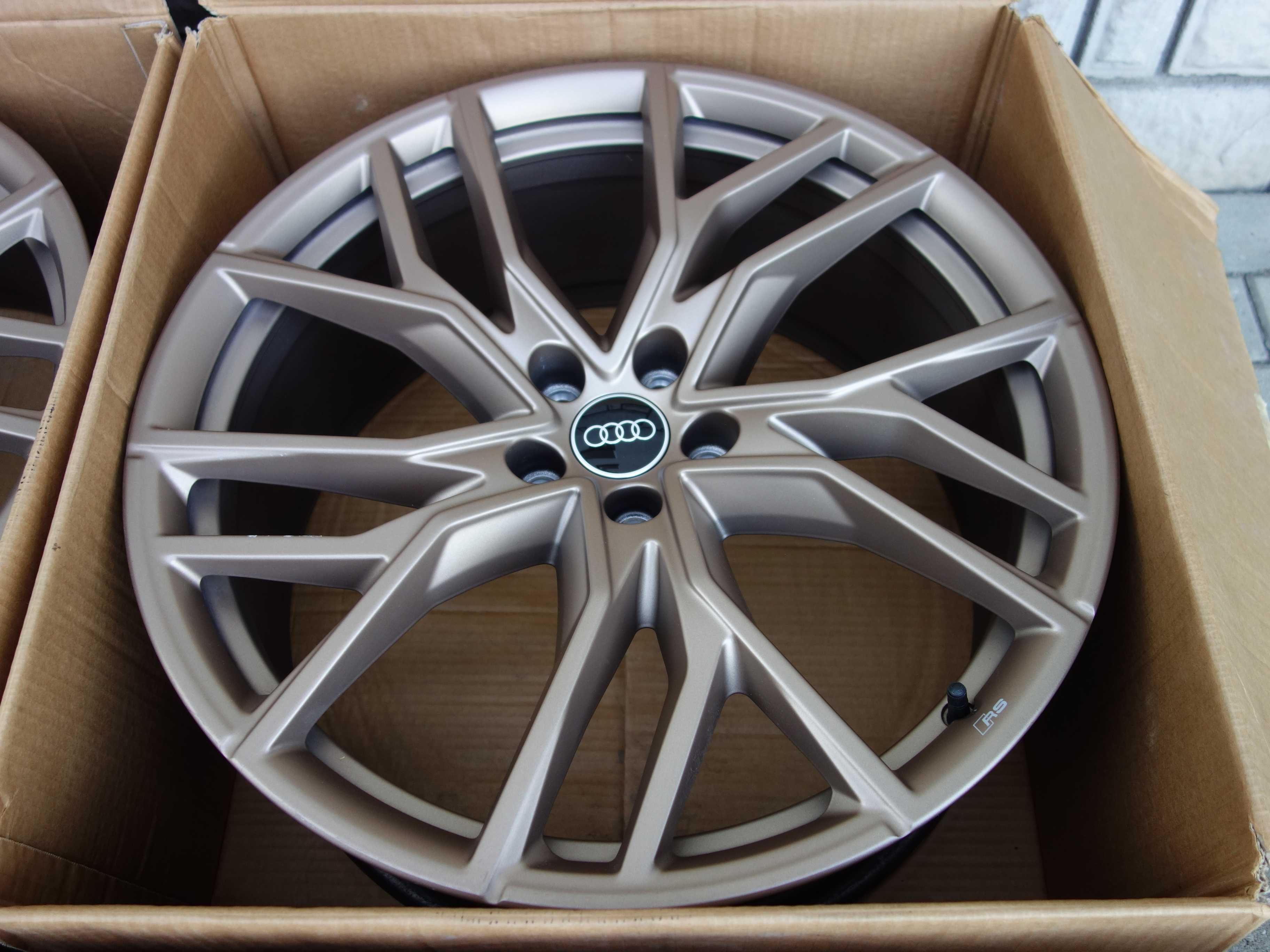 Felgi AUDI RSQ3 SQ3 Q3 SQ5 Q4 A6 A7 A8 S7 S8 D5 21'' Rs Złoty mat