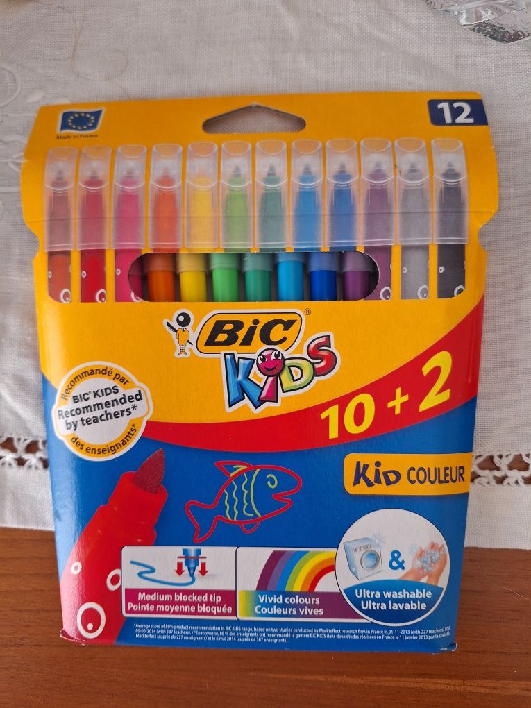 12 Marcadores BIC Kid Coleur