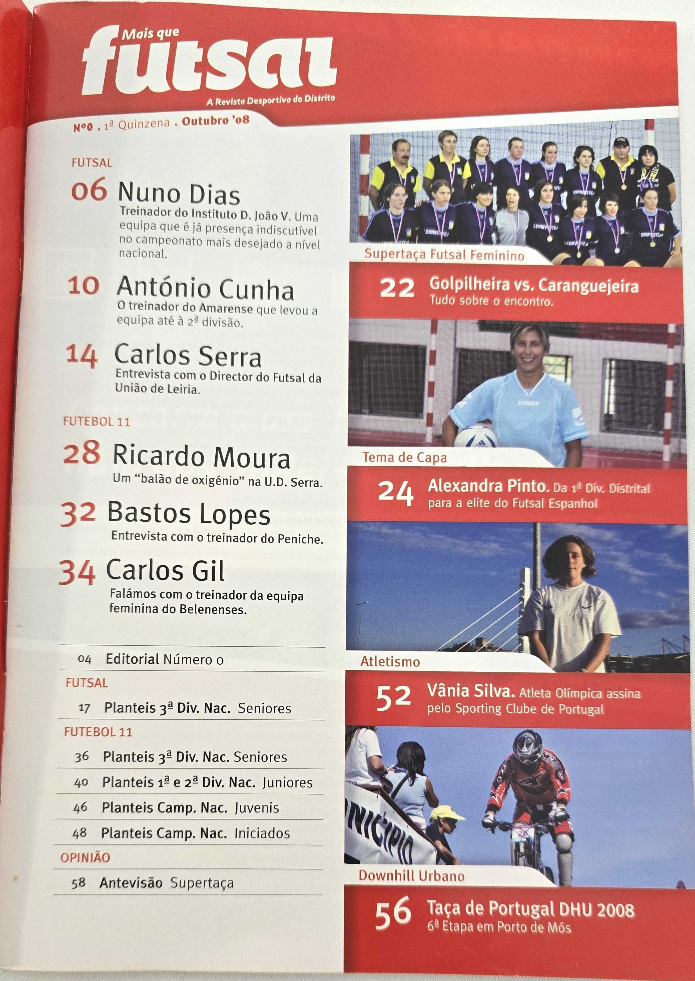 Revista Mais que Futsal - Nº 0 Outubro 2008