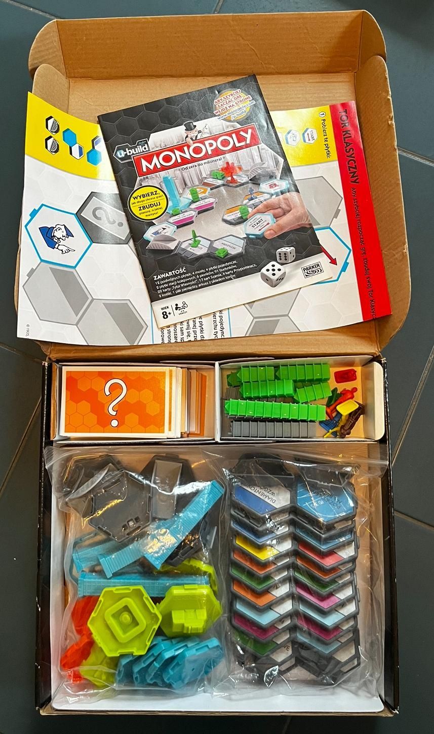 Gra Hasbro Monopoly U-Build