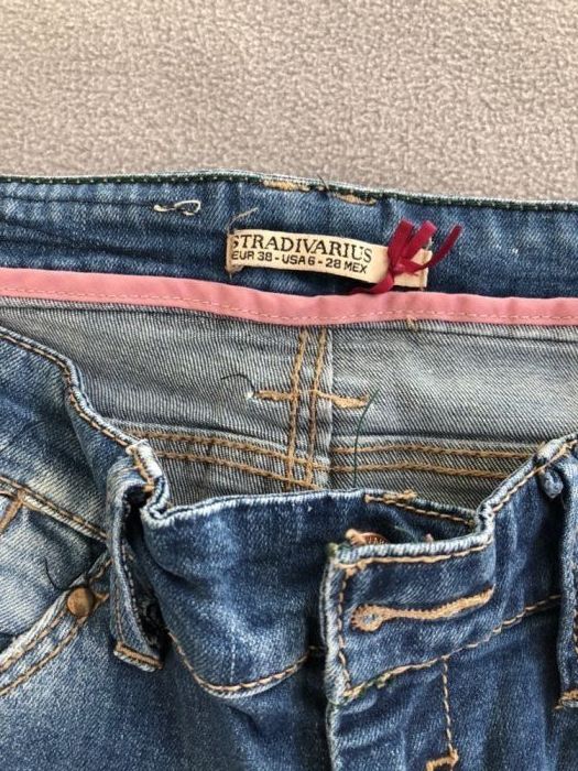 Spodnie dżinsy jeansy STRADIVARIUS 38/M