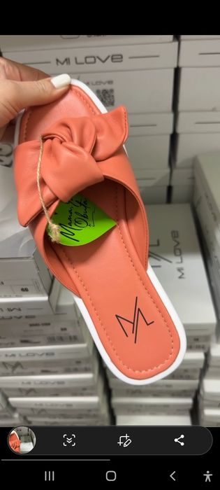 Шкіряні шлепи 40 р.