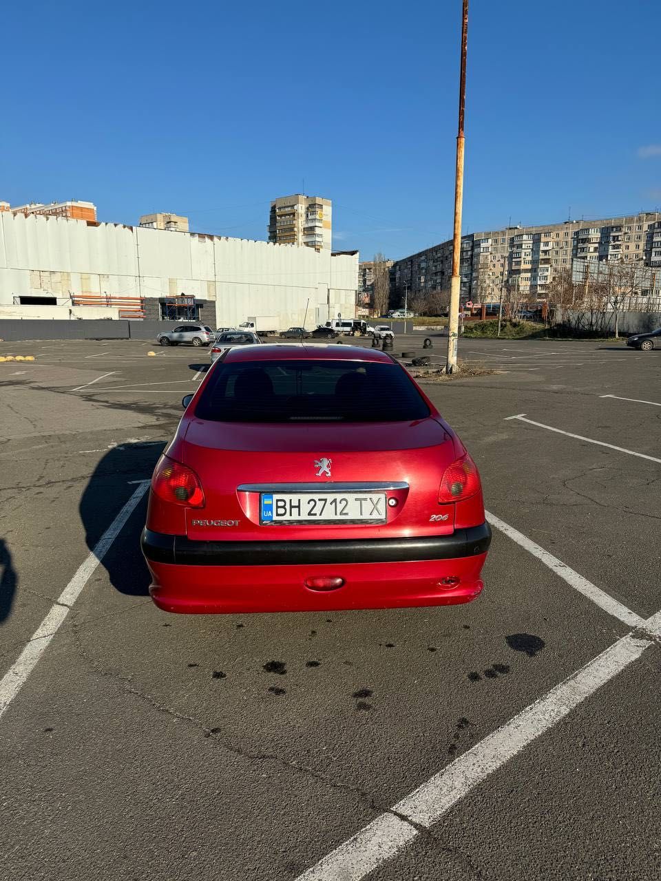 Peugeot 206 XR 2007 1,4 бензин